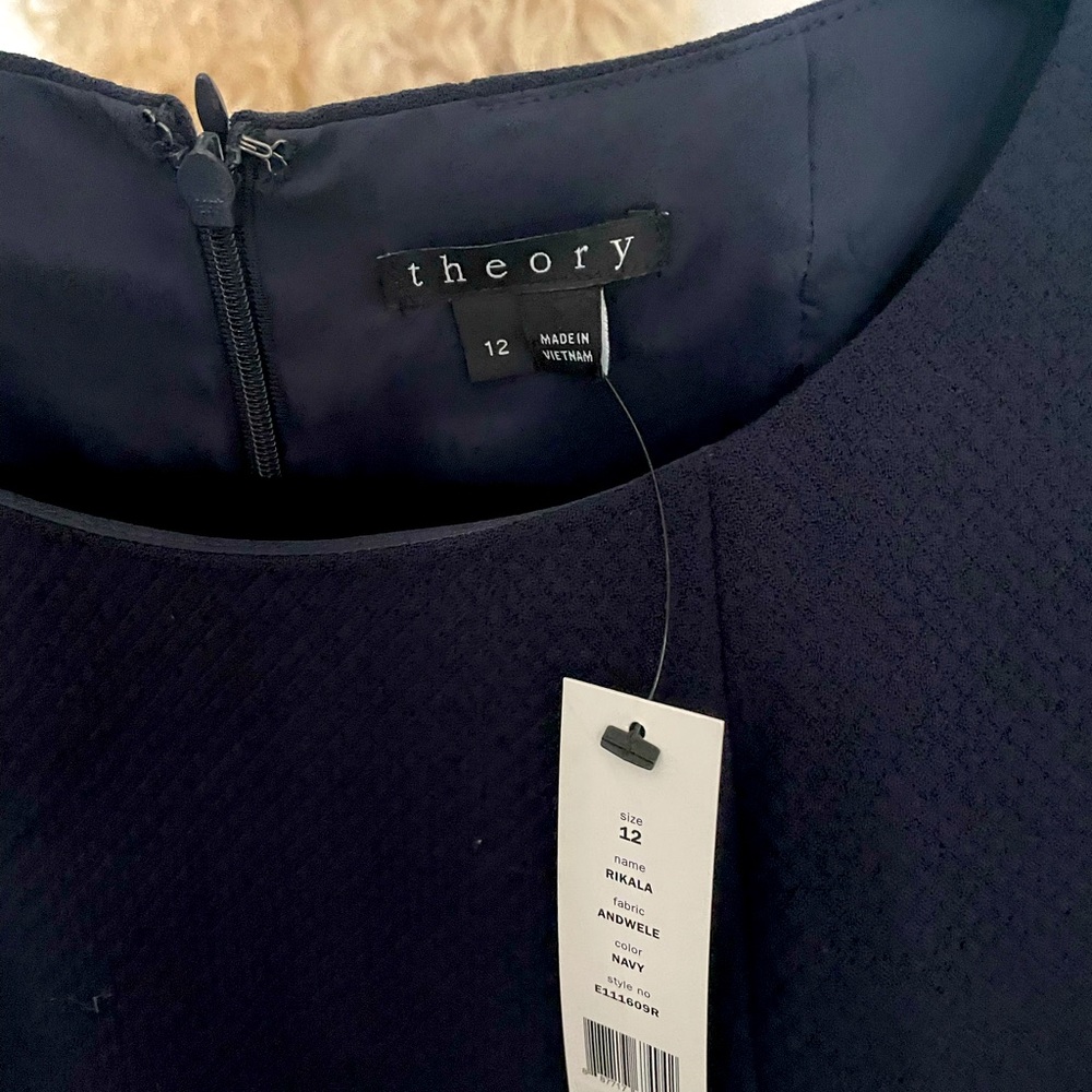 Theory Executive Dress w Tags -Blue